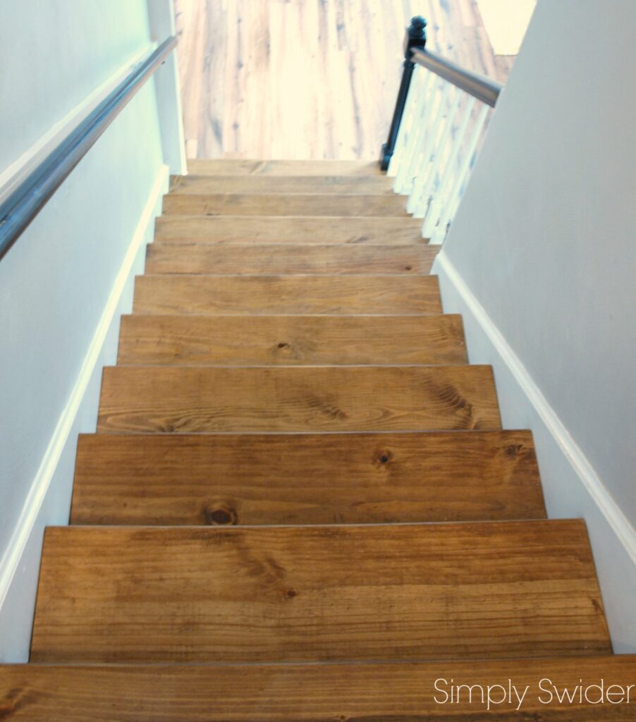covnert carpet to wood stairs
