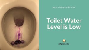 How to Fix Your Toilet With Low Water Level - SimplySwider.com