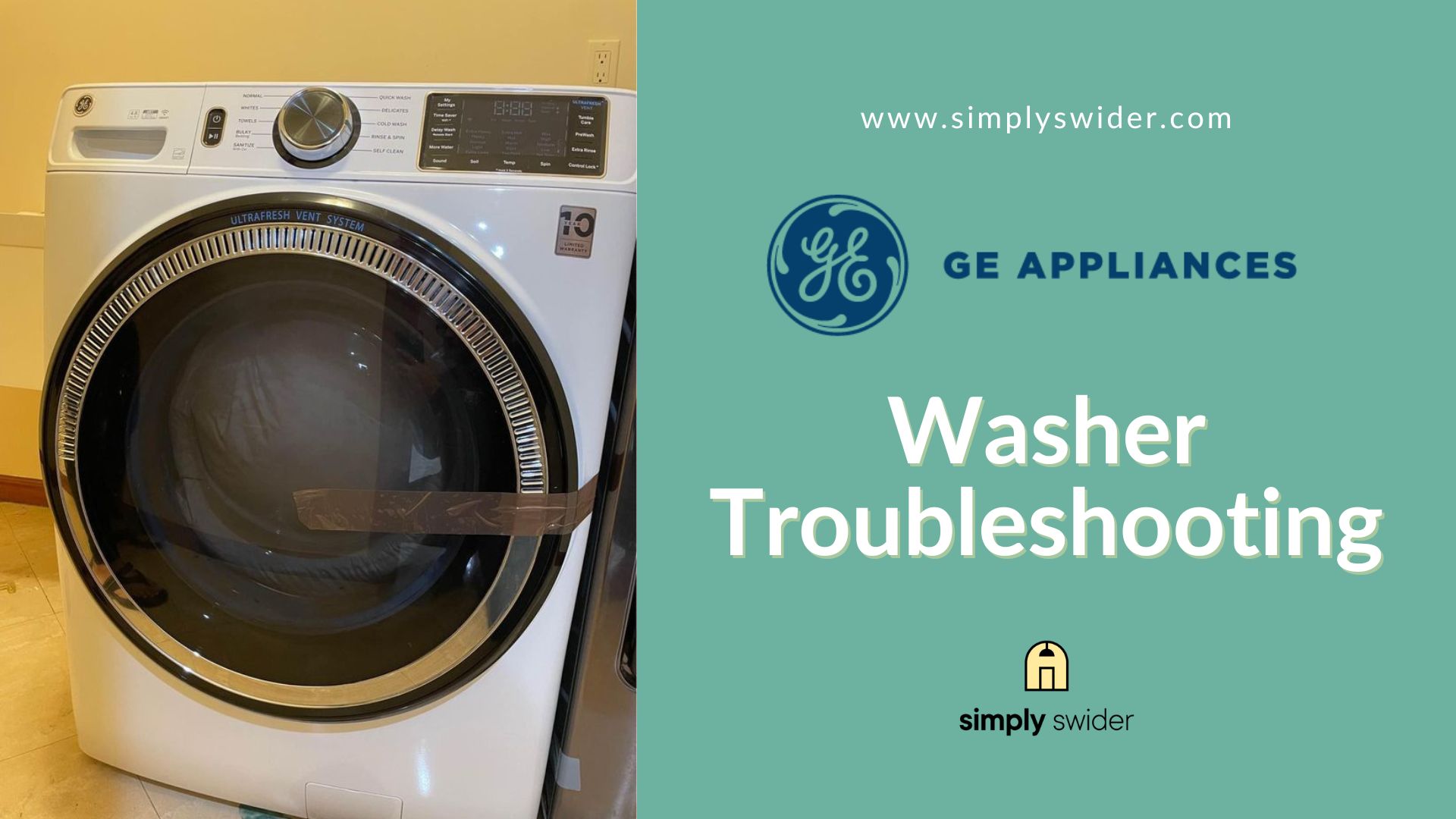 GE Washer Troubleshooting