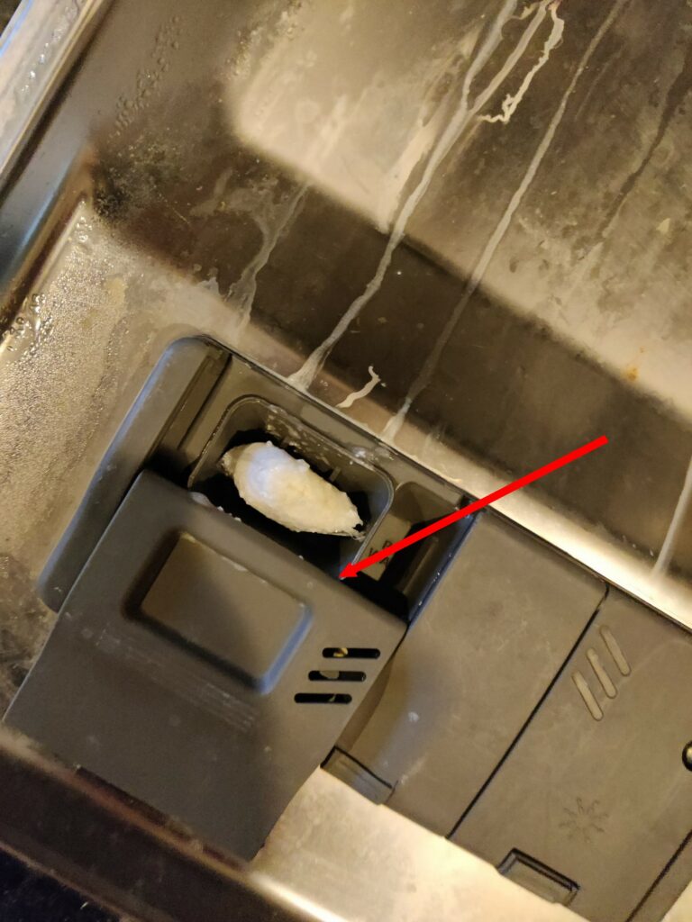 Dishwasher Faulty Detergent Dispenser
