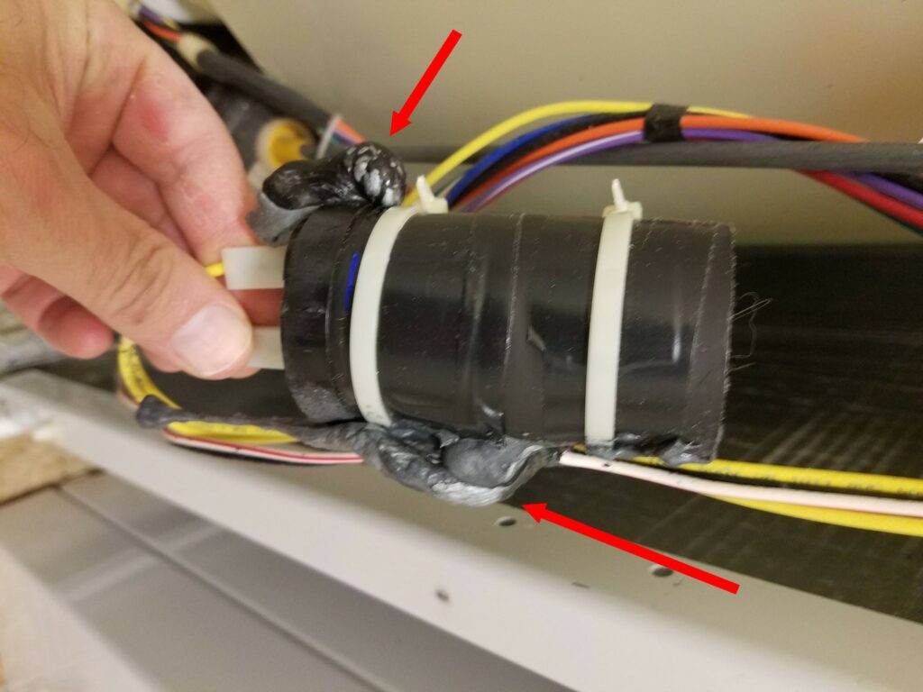 Maytag Washer Capacitor Had Melted