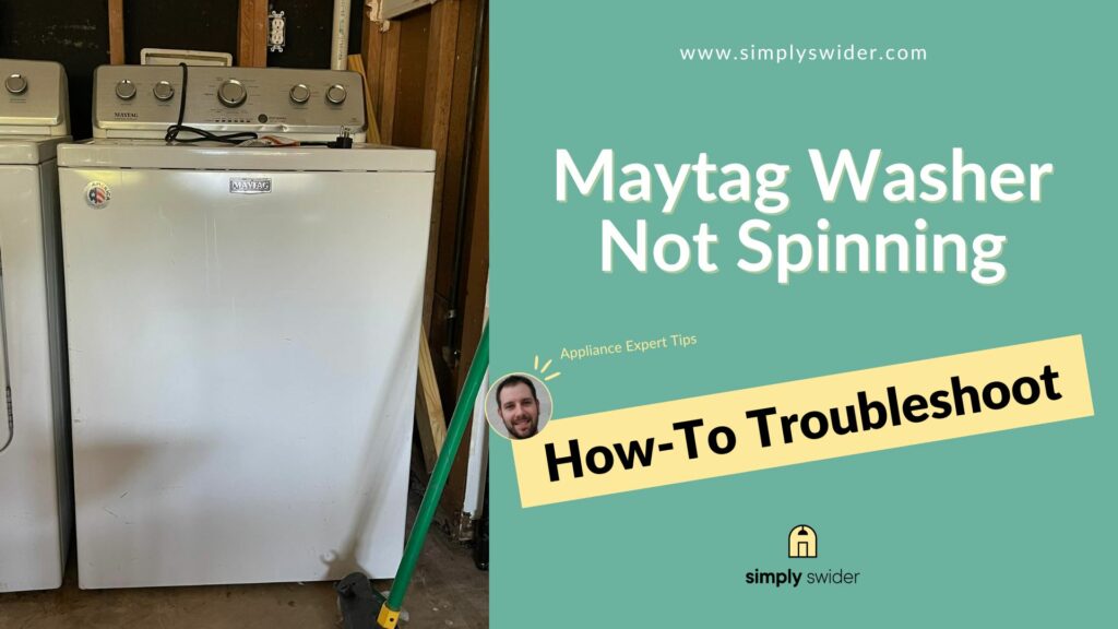 Maytag Washer Not Spinning