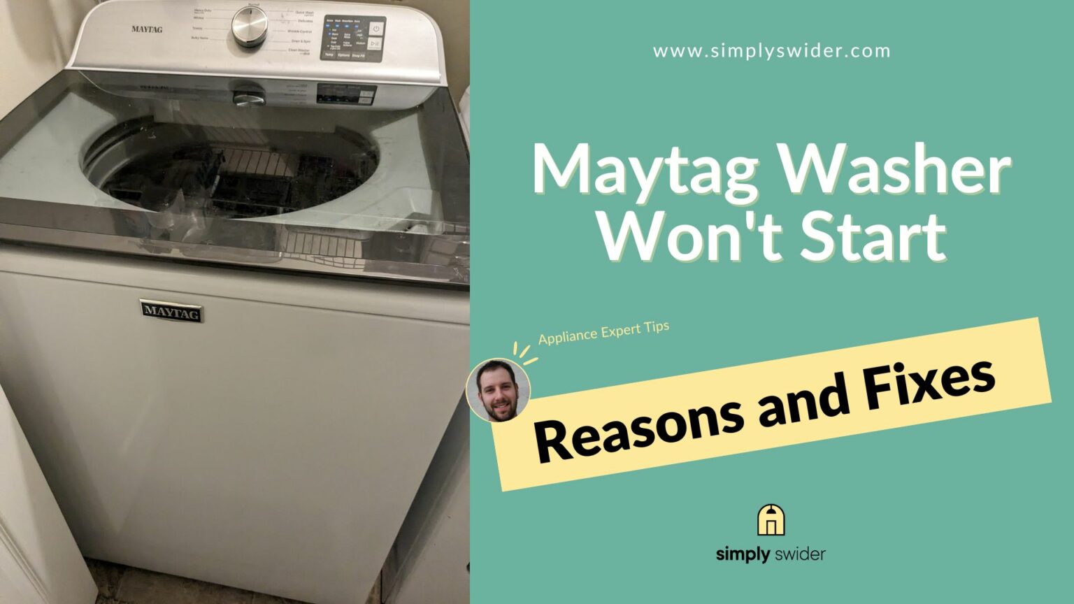 Maytag Washer Wont Start