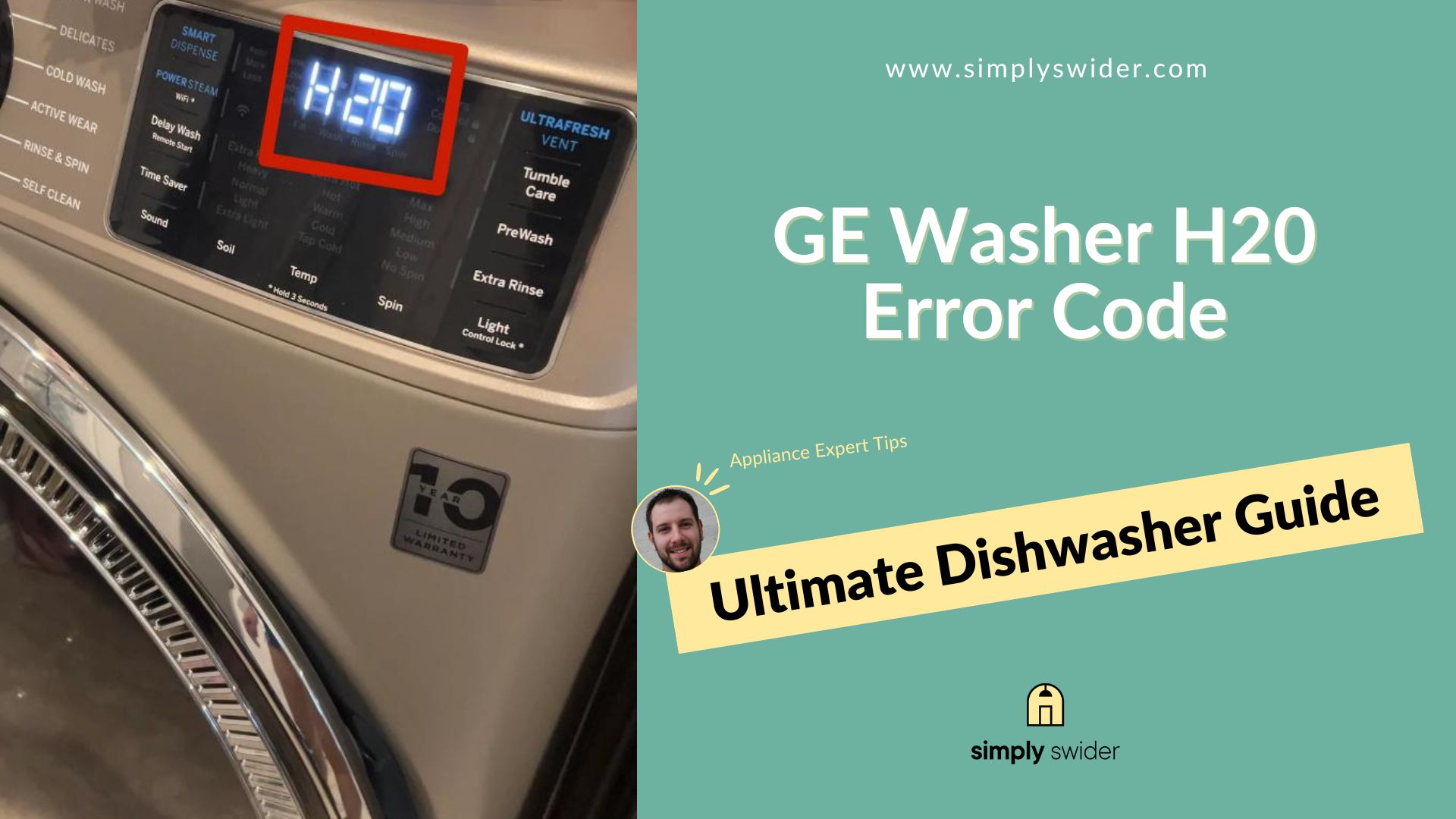 GE Washer H20 Error Code