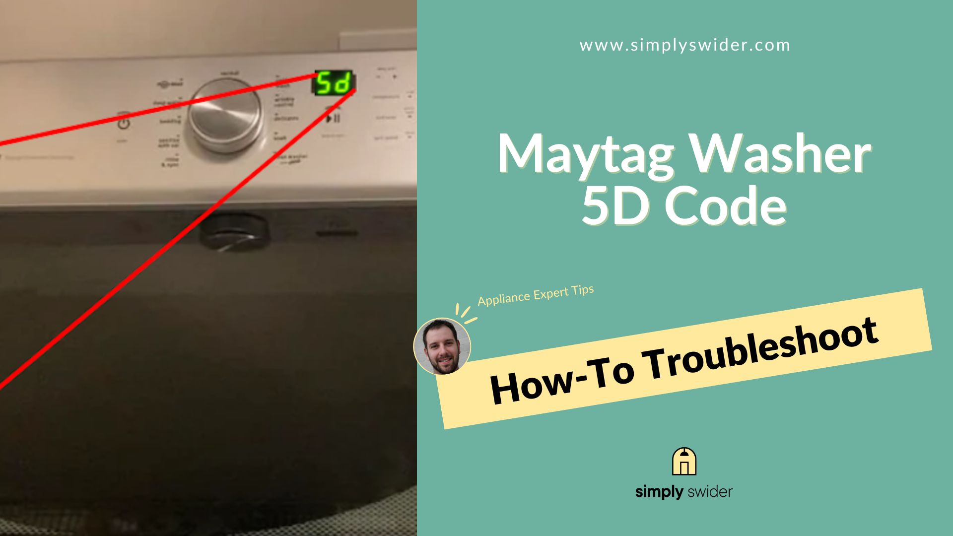Maytag Washer 5D Code