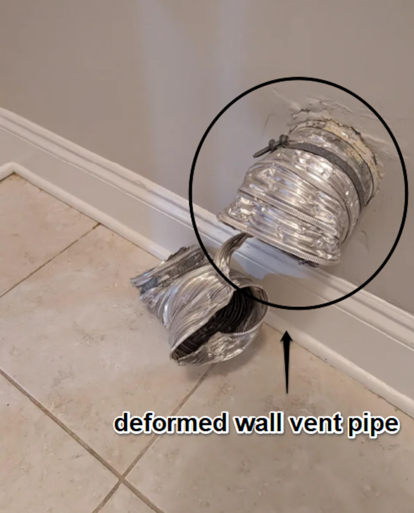Deformed Wall Vent Pipe Dryer
