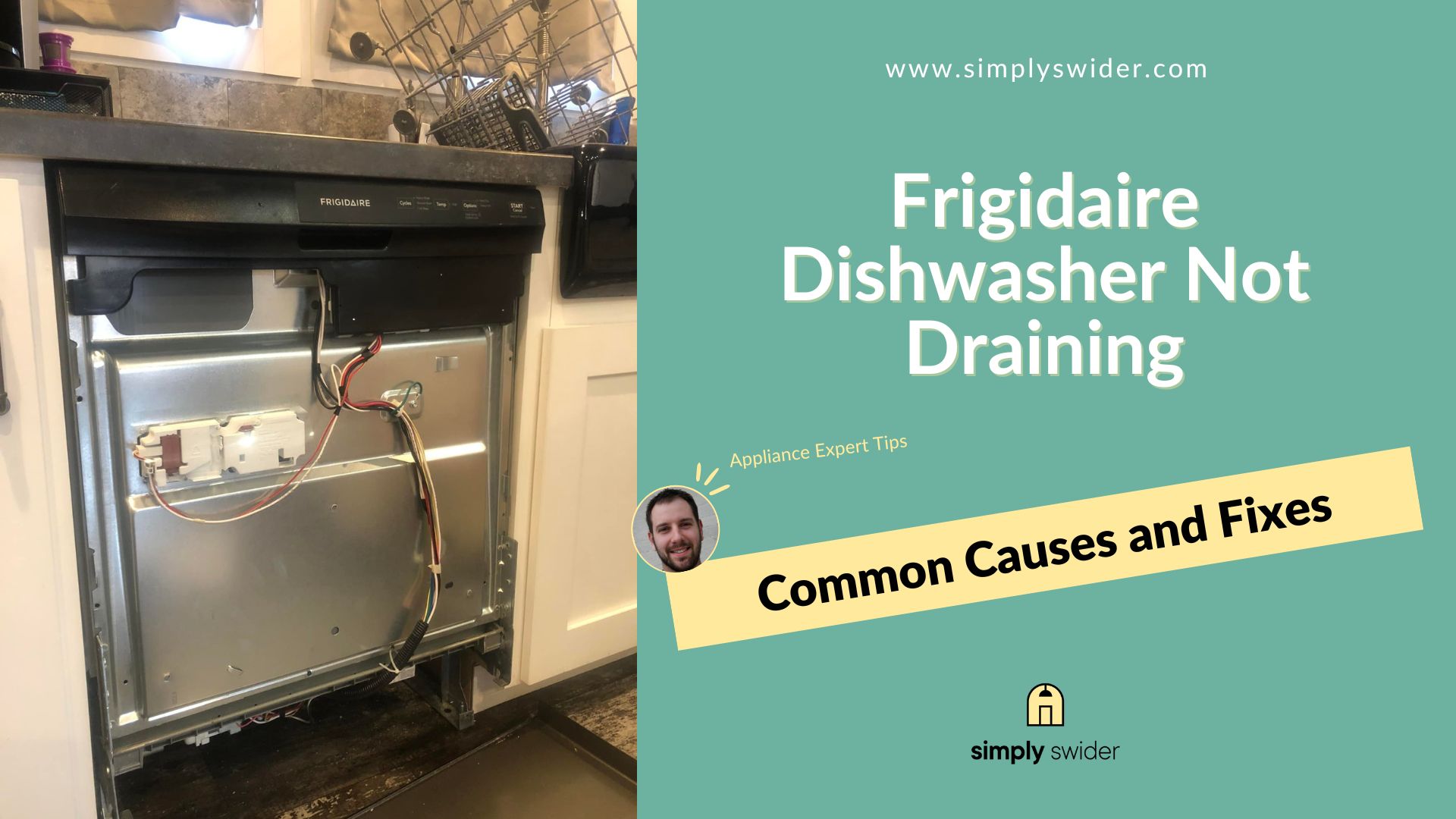 Frigidaire Dishwasher Not Draining