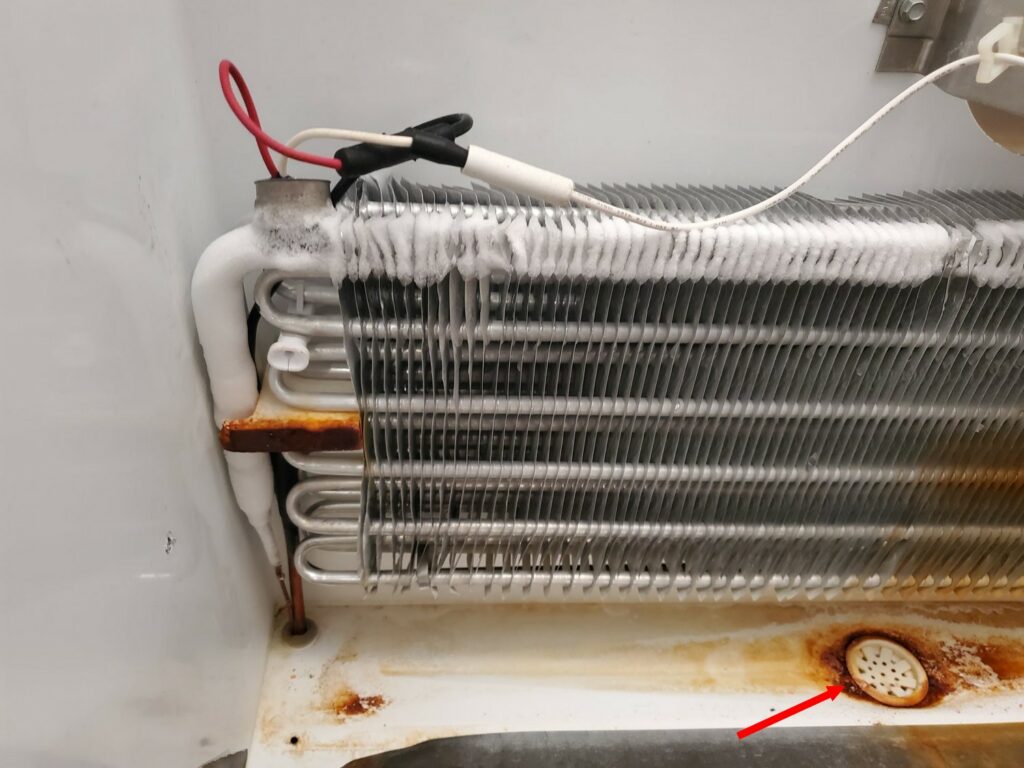 Frigidaire Refrigerator Clogged Defrost Drain