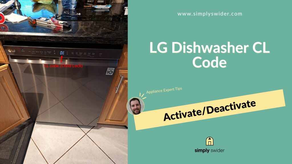 LG Dishwasher CL Code