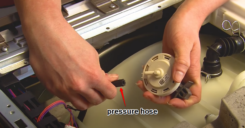 Malfunctioning Pressure Sensor Washer Replacement 3