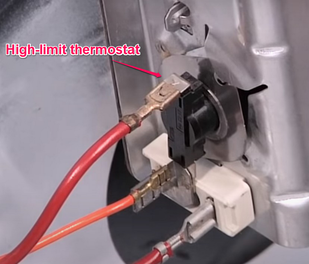 Maytag Dryer Damaged High-Limit Thermostat