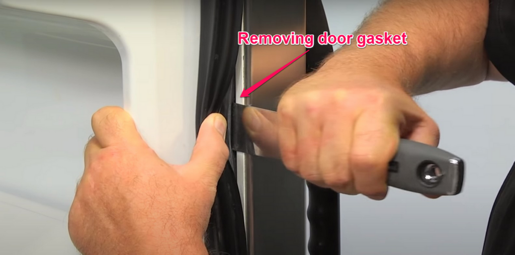 Removing Door Gasket Fridge