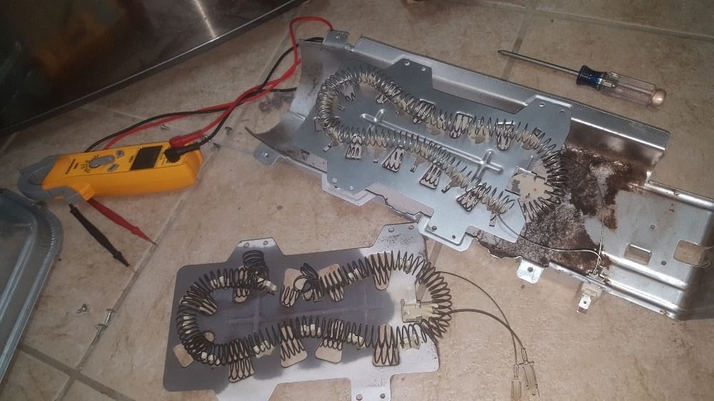 Samsung Dryer Heating Element Replaced