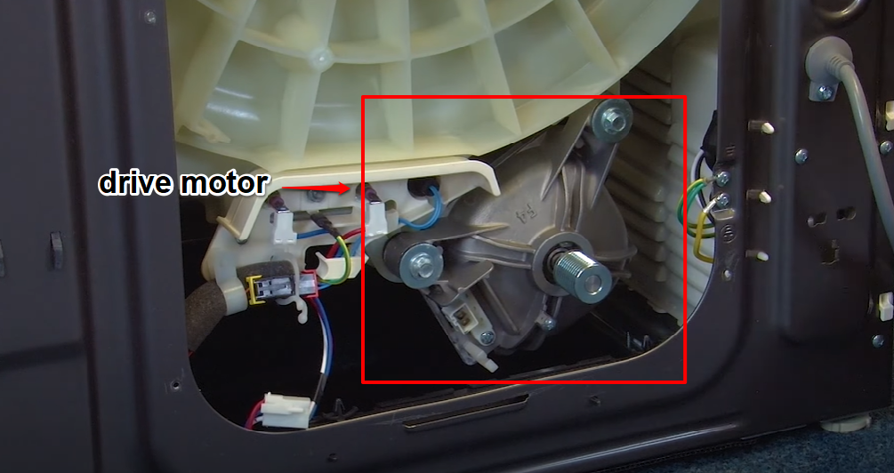 Defective Samsung Washer Drive Motor
