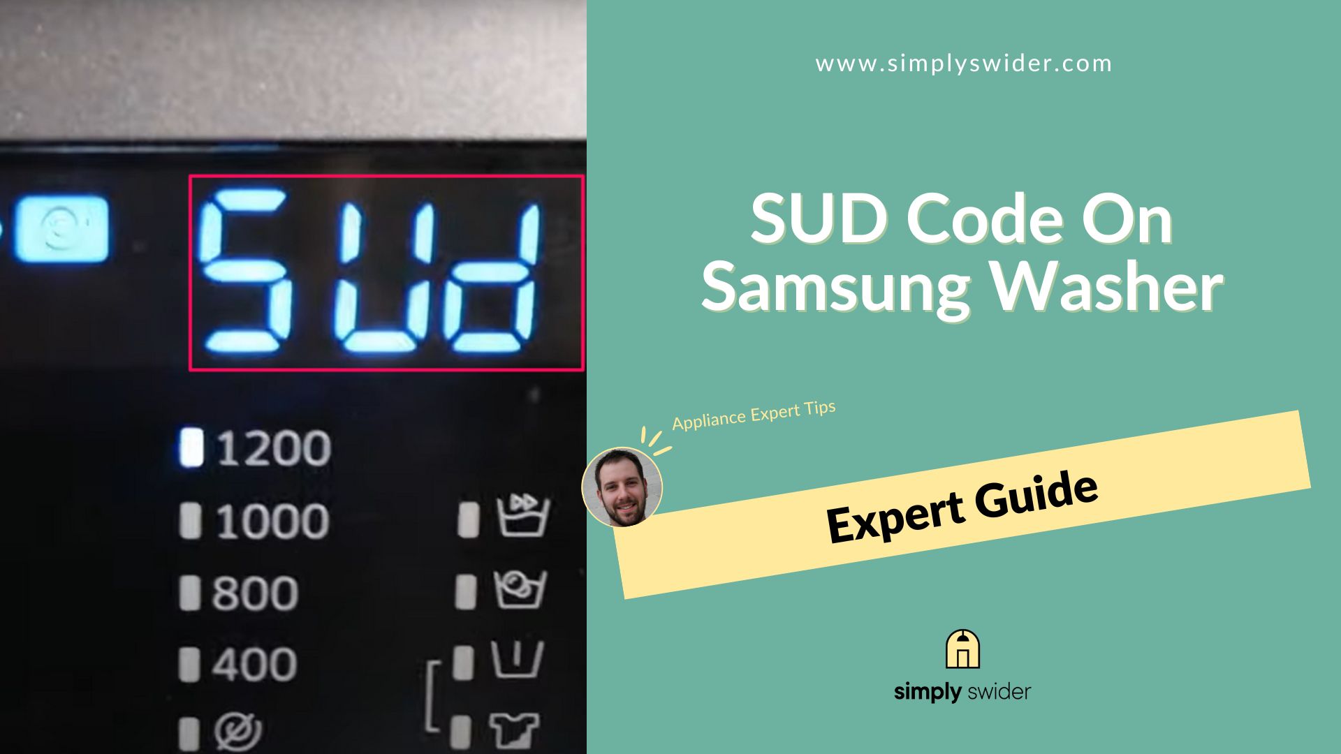 SUD Code On Samsung Washer