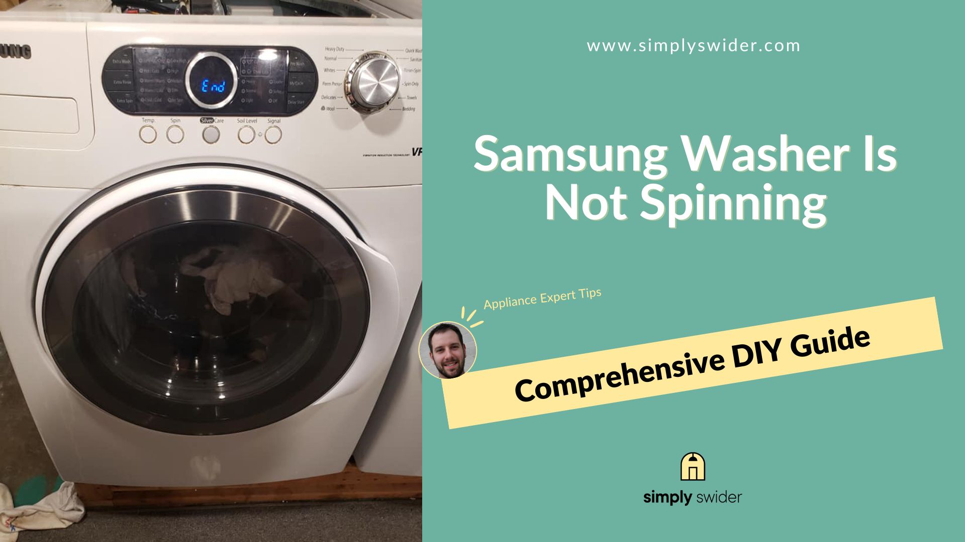 Samsung Washer Is Not Spinning