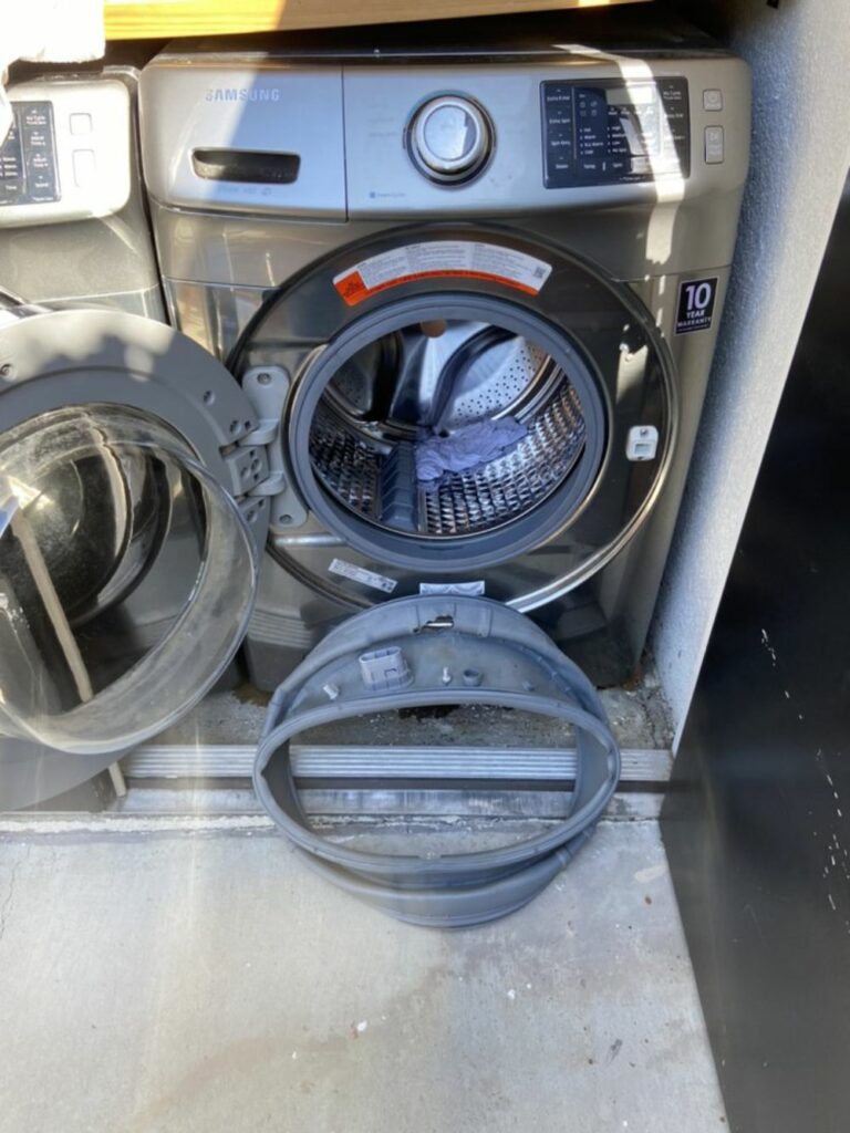 Samsung Washing Machine Leaking Door Seal Replacement