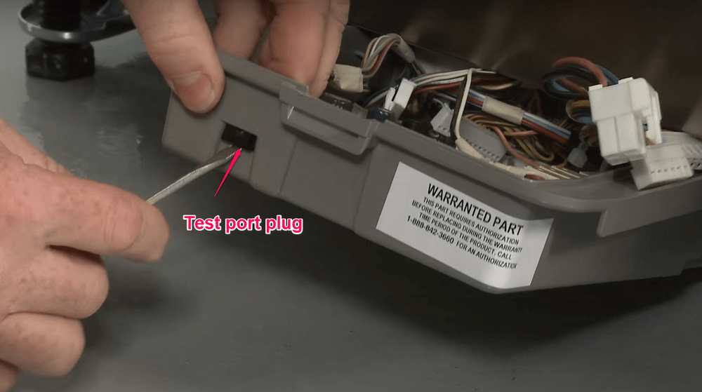 Testing Port Plug Control Board Fridge