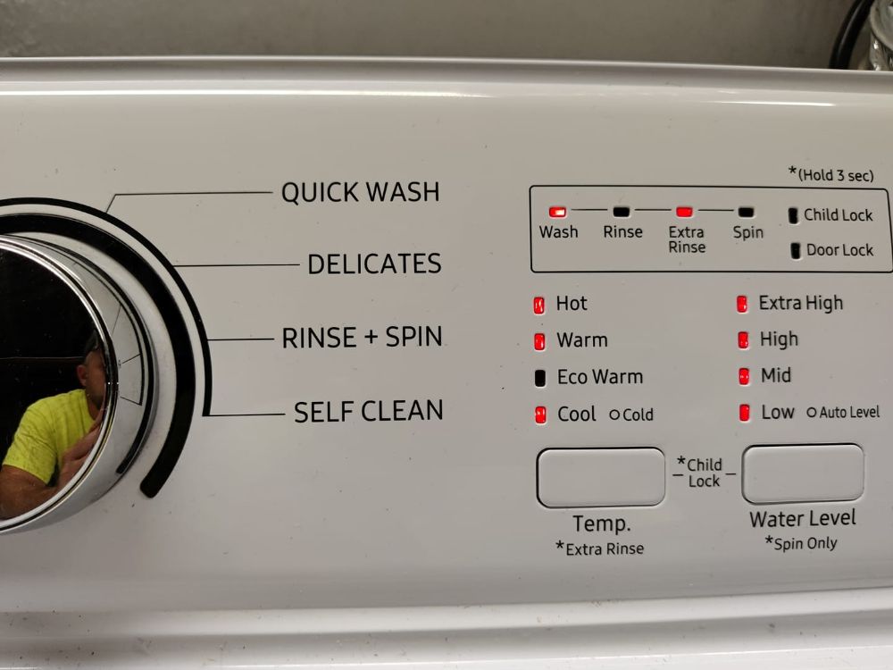 Washer Control Panel Part